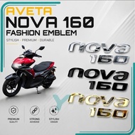 EMBLEM FASHION AVETA NOVA 160 NOVA160  EMBLEM FASHION ACCESSORIES ACCESSORY MODIFIED MODIFY