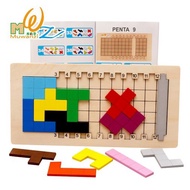Russia Block - Brain Games Wooden Block Puzzle