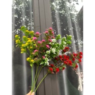 Flower and Grass Branches with tall branches - decorative fake branches and leaves - plastic decorat