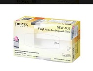 TRONEX  #8973 透明手套(PVC)