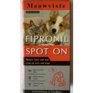 1 Box 2 Stick Fipronil Advantage Spot On Untuk Kucing & Anjing Menghilangkan Kutu Dan Flea