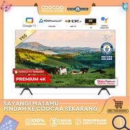 NEW COOCAA 55 inch GOOGLE TV-4K UHD-Dolby Audio  (COOCAA 55Y65)