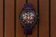 【The Joker】 Tomaz Mens Watch RAWR III (Purple/Black) -TW024E-D2