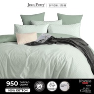 Novelle Pure Cotton Fitted Bedsheet Set (without Comforter/Quilt Cover) - 100% Cotton 950TC (SUPER S