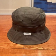 Domestic Warehouse WTAPS BUCKET 01/HAT/CTPL.TWILL Embroidered Casual BUCKET HAT 22AW