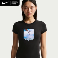 Nike Womens Sportswear Slim T-Shirt - Black [IH7700-010]