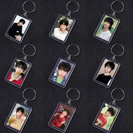 (SQUARE) DUONG BAC VAN TF4 TF4 TF Family mica keychain printed with cute Chinese idol image