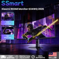 Xiaomi REDMI Monitor G34WQ 2026 HDR 400 34-inch WQHD Ultrawide Screen 180Hz High Refresh Rate REDMI 