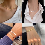 Snake Chain Necklace / Snake Chain Bracelet