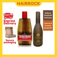 [Dandruff Solution] Original Schwarzkopf Seborin Anti-Dandruff Hair Tonic 400ml + Peter & Guys Anti 