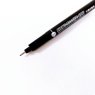 ปากกาตัดเส้น ปากกาวาดรูป ปากกาหมึกซึม สีดำ Drawing Bepen หัวเข็ม กันน้ำ ขนาด 0.05/0.1/0.2/0.3/0.4/0.5/0.7/0.8/Brush(หัวพู่กัน) UBMARKETING