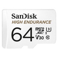 SanDisk 32GB I 64GB I 128GB I 256GB I512GB High Endurance Video microSDHC Card with Adapter for Dash
