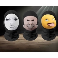 MATAHARI  SJA  3D Face Mask Mask Face Mask/ Halloween Cosplay Mask PRANK Mask/ Sun Protection Motorc