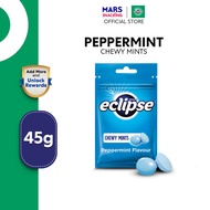 Eclipse Chewy Mints Peppermint Bag 45g Chewy Candy / Intense Freshness