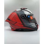 MT Helmet Thunder 4 SV Pental B5 Matt Red Full Face