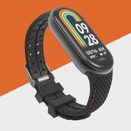 Silicone Strap For Mi Band 8 Bracelet Rubber Watchband Replacement Smartwatch Wrist Bracelet Correas