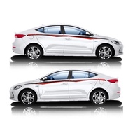 [Ready Stock]K318# Universal Cars 2 Sides Body Lining Vinyl Decal Stickers