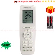 Điều khiển điều hoà GREE Mã 05 remote máy lạnh GREE GWC18PC-K3D0P4 - Tặng pin - Gia Dụng Chú Thoòng
