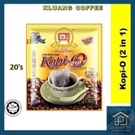 KluangCoffee Hat TV Coffeeo 2in1 (20Independent Pouchx 1Bag) Coffee-O Kluang capTV Ground Coffee