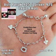 Gelang Perak Anak Gelang Anak Perempuan Lucu Gelang Anak Perempuan Perak 925 Asli Lapis Emas Putih G