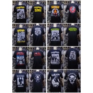 Music band shirt, musickaos band, short shirt, short shirt, punkkaos band