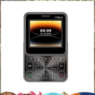 Slide Button Mini Mobile Phone I19 Pro Square 2.4inch Dual SIM 2G GSM Bluetooth FM Camera Unlocked S