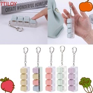 7TILOYSHOP Keycap Pinch Toy, 4Keys Relief Stress Button Keycap, Mechanical Finger Keyboard DIY Pinch