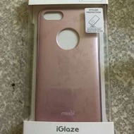 Moshi iGlaze for iPhone 8/7 (4.7吋) 超薄時尚保護背殼粉色保護殼 公司貨