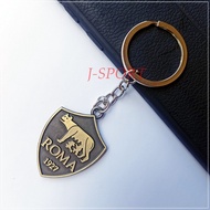 GANTUNGAN AS ROMA FOOTBALL CLUB LOGO METAL KEYCHAIN AS ROMA FOOTBALL CLUB LOGO KEYCHAN/