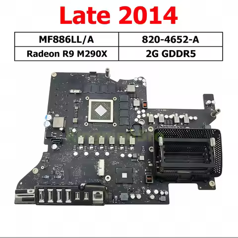 Original Motherboard 820-3299-A 820-3481-A 820-4652-A 820-00292-A For iMac 27" A1419 Logic Board 201