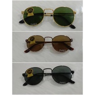 Cermin Mata Bulat Lens Kaca Sunglasses