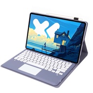 แผ่น Xiaoxin Pro 12.7 2025แป้นพิมพ์บลูทูธชาร์จซ้ำได้พร้อมฝาครอบพับฝาเป็นฐานที่ถอดออกได้สำหรับแผ่น Xi