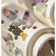 🔥 SG INSTOCKS 🔥 Crystal Crocs Jibbitz Charms Amethyst Crocs Jibbitz Bearbrick Crocs Jibbitz Poodle C