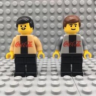 【秀秀】LEGO樂高4471可口可樂聯名4472金色銀色足球人仔2002年世界杯稀有