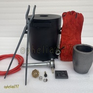 8 Copper Furnace Copper Liquefied Gas Metal Furnace Melting Copper Aluminum Gold Silver Waste Alumin