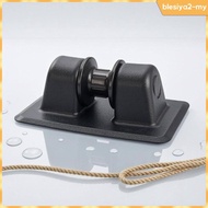 [BlesiyaedMY] Inflatable Boat Anchor Roller Drill Installation Boat Anchor Line Black