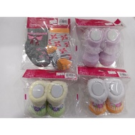 Pureen Pride 'N' Joy Baby Socks Printed / Lace