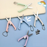 Morandi Portable Scissors For Office Students MINI Stainless Steel Children Fol
