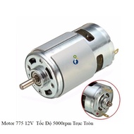 Motor 775 12V Speed 5000rpm Round Shaft renews if defective