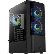 ATX Case AeroCool Quantum v2 RGB with Glass Plates (Black)