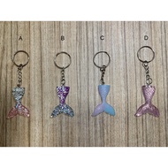 Mermaid Tail Keychain (4 pieces)