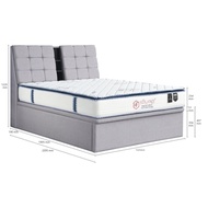 Storage Bed Frame SBD16-inch  [Single / Super Single / Queen / King]