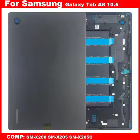Housing Back Cover For Samsung Galaxy Tab A8 10.5 SM-X200 SM-X205 SM-X205C X200 X205 X205C Shell Bat