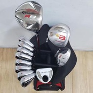 二手品TaylorMade R9 1木/5-S鐵桿組+BURNER 3木+NIKE 4號小雞腿+34"推桿+球袋 SET