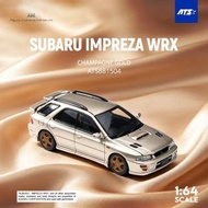 [訂購] 1∶64 車模 SUBARU IMPREZA WRX - 開蓋版 香檳金 合金汽車模型
