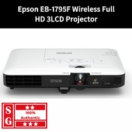 Epson EB-1795F Wireless Full HD 3LCD Projector Compact Travel Projector 3LCD Projector Wireless  Pro