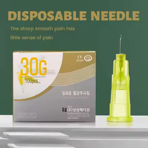 25G 27G 30G 31G 32G 6mm 1.5mm Korea Hot Sale Smooth Precise Painless Disposable Sterile for Teeth Ir