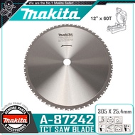 MAKITA ใบเลื่อยตัดเหล็ก คาร์ไบด์ LC1230 ขนาด 12นิ้ว x 60ฟัน รุ่น A-87242 ++ของแท้100% ไม่มีประกายไฟ