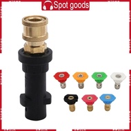 WIN Pressure Washer Guns Adapter 1 4 Quick Adapter  Nozzles Set Female