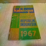 Katalogus dari Perangko-perangko REPUBLIK INDONESIA.1967.